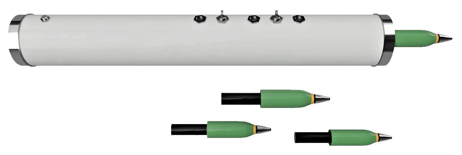 1:32 LAU-10/A Rocket Launcher (Set of 2)