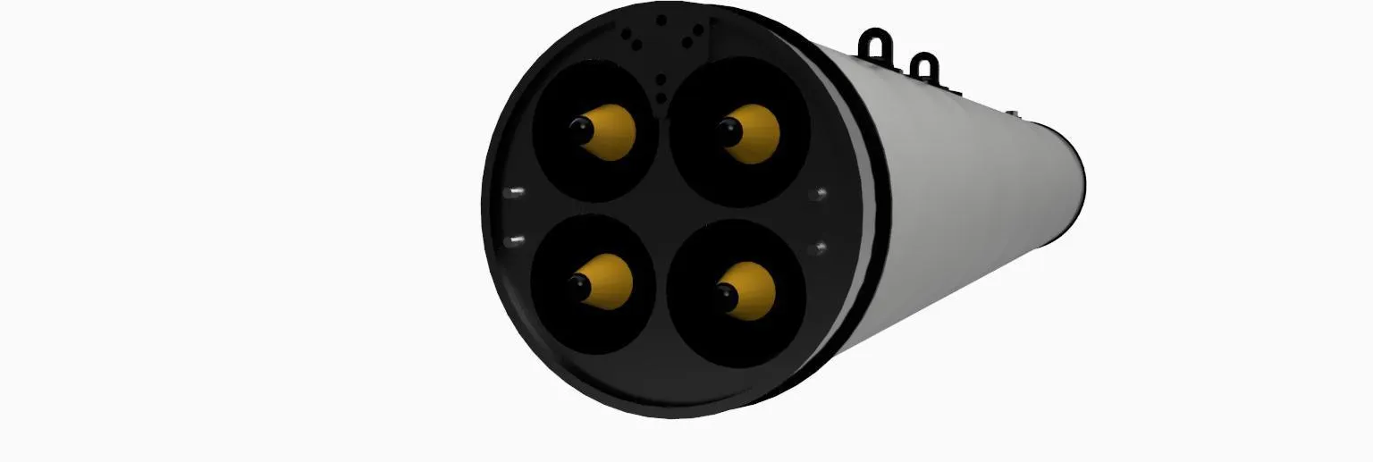 1:32 LAU-10/A Rocket Launcher (Set of 2)