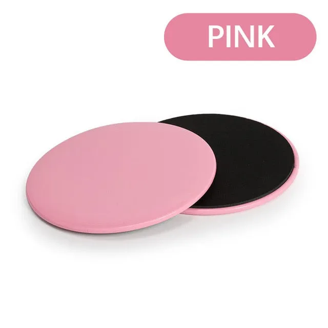 2 pieces Gliding Discs Slider Fitness Disc