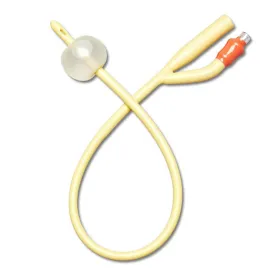 2-Way Silicone-Elastomer Coated Foley Catheter 16 Fr 30 cc