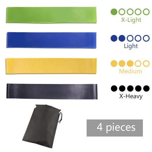 5pcs/Set Elastic Resistance Bands Workout Rubber Loop For Fitness Gym Strength Training Elastic Bands Fitness Equipment Expander