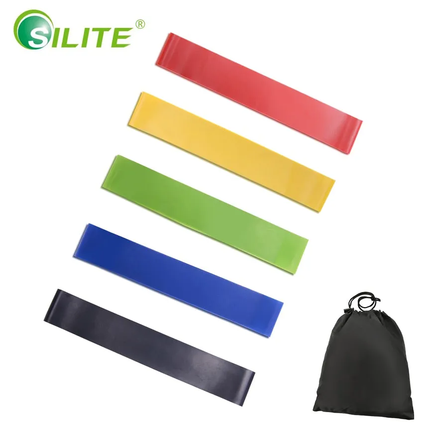 5pcs/Set Elastic Resistance Bands Workout Rubber Loop For Fitness Gym Strength Training Elastic Bands Fitness Equipment Expander