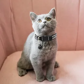 Adjustable Cat Bell Velvet Kitty Collar