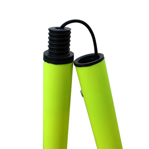 Alpha 2-Piece Spring Loaded Agility Poles- 4 Pack