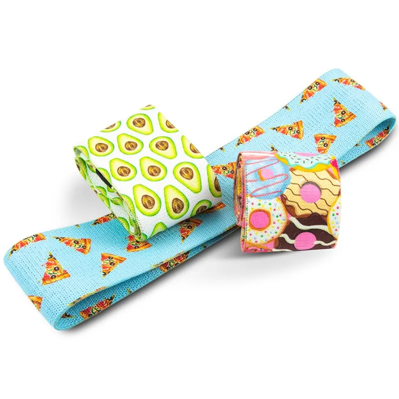 Booty Fabric Resistance Bands (print)
