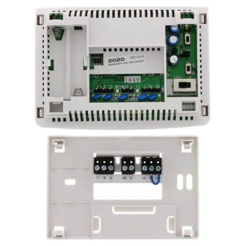 Braeburn Builder Model 2020 Programmable Thermostat (1 Heat/1 Cool)