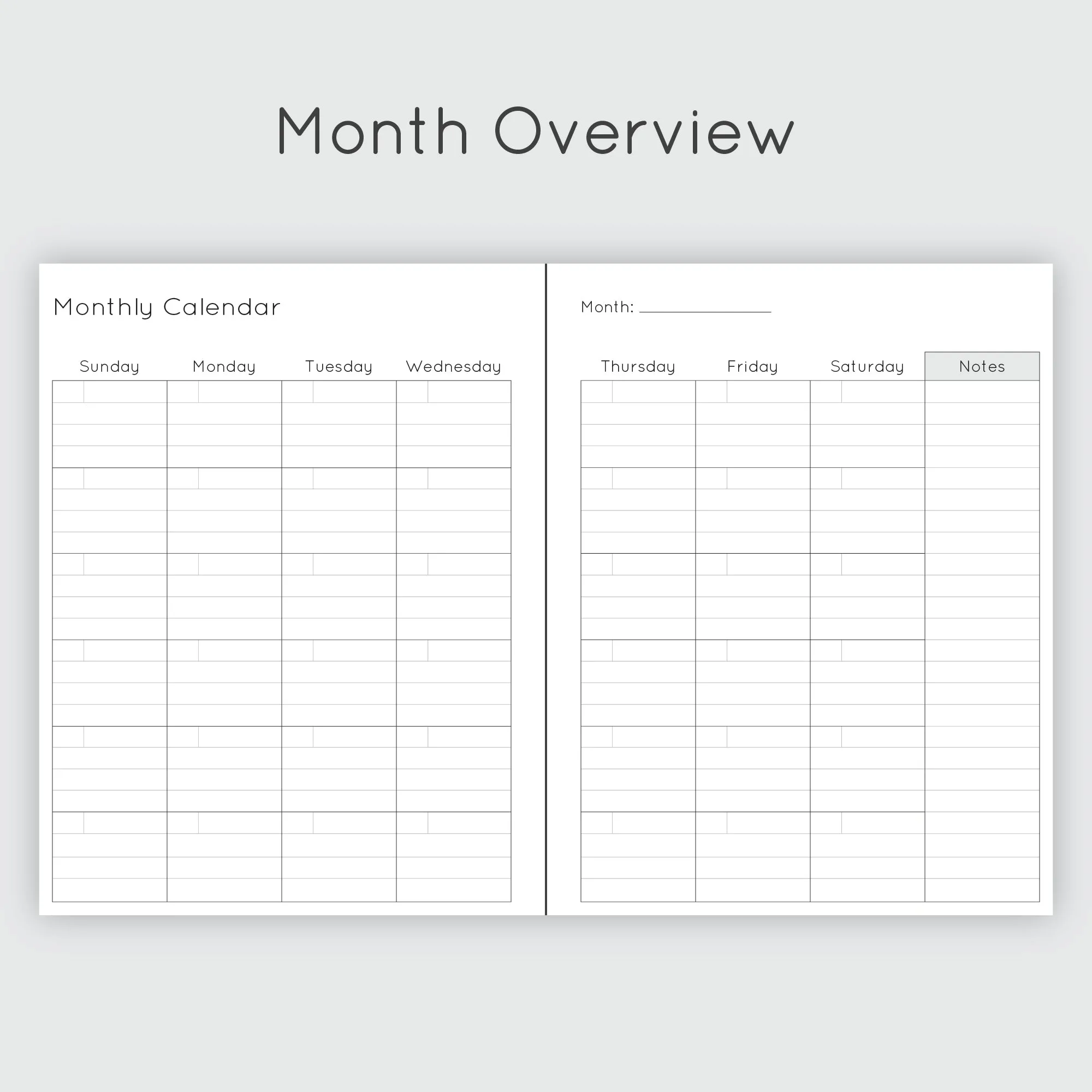 Budget Journal - Midnight