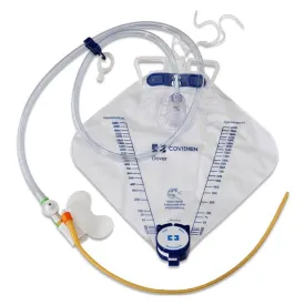 Cardinal Health™ Dover™ Foley Catheter Tray, Coude Tip, Hydrogel Coated, 16Fr OD, 2000mL Capacity