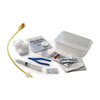 Cardinal Health™ Dover™ Latex Foley Catheter Insertion Tray, Hydrogel Coated, 18Fr OD