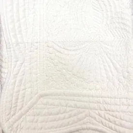 Cream Monogram Quilts