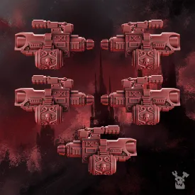 Crimson Wings Rocket Launchers Set x5