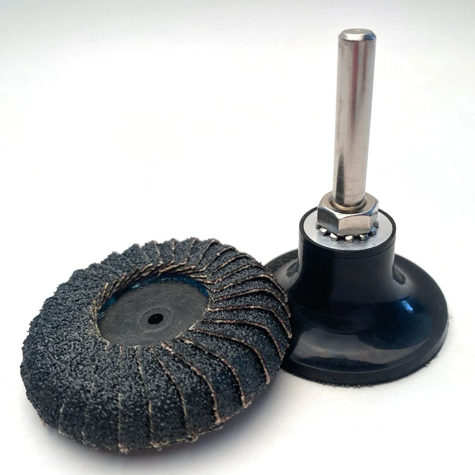 Curve Mini Flap Discs - 3"  60 Grit  Zirconium