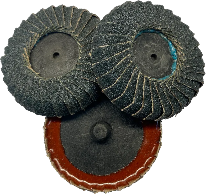 Curve Mini Flap Discs - 3"  60 Grit  Zirconium