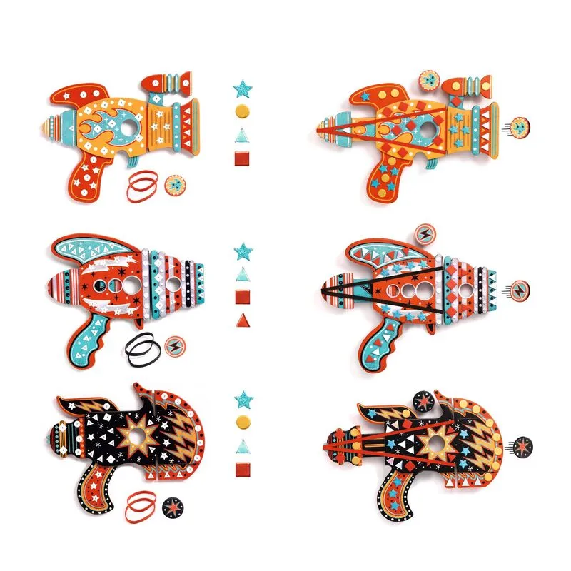 Do It Yourself Kosmic Launchers Djeco Kit