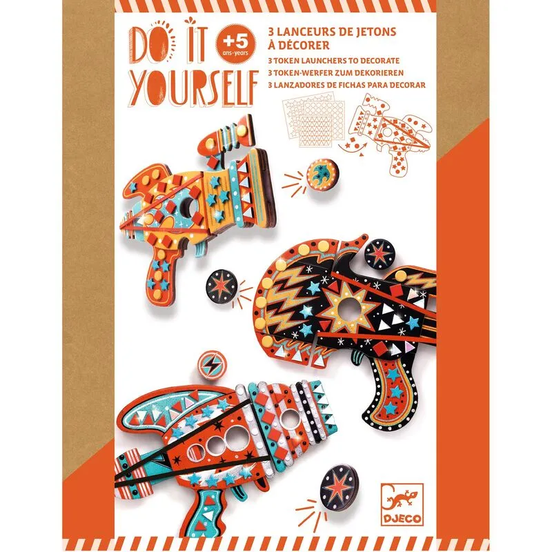 Do It Yourself Kosmic Launchers Djeco Kit