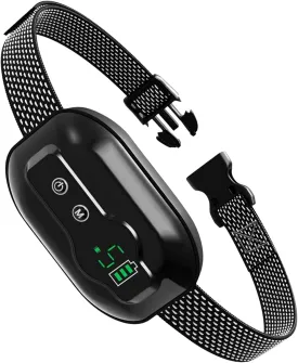 Dog Bark Collar for Large Medium Small Dogs, Rechargeable Smart Bark Collar, Anti Barking Training Collar with 2 Adjustable Sensitivity Beep VibrationYellow Purple