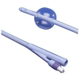 Dover 2-Way Silicone Foley Catheter 24 Fr 30 cc