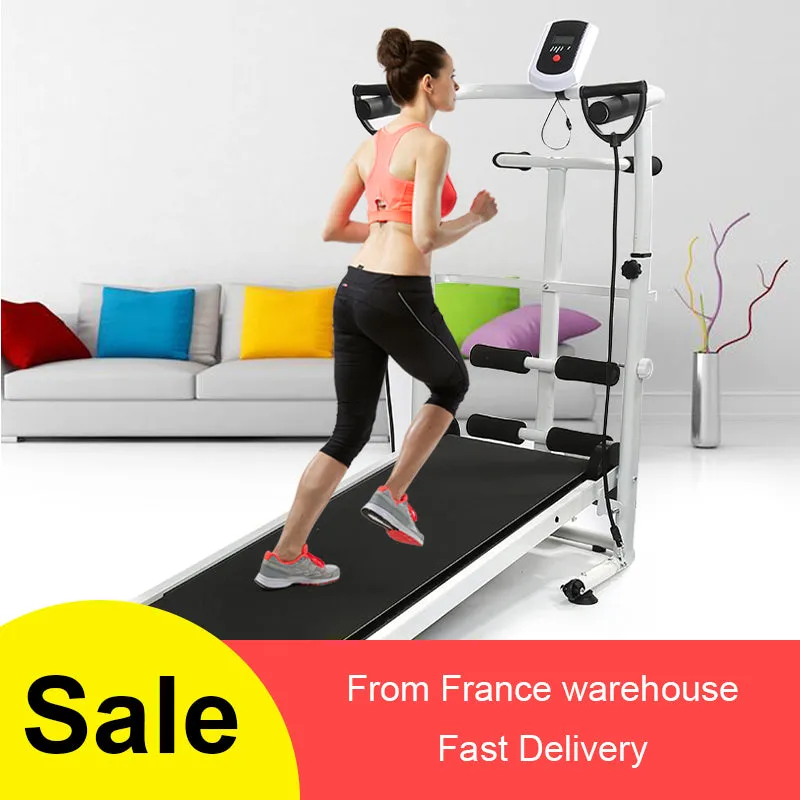 Folding  Treadmill Trainer