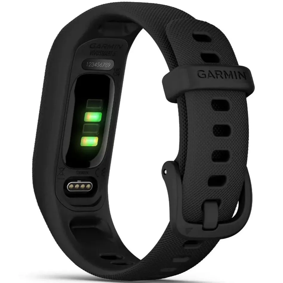 GARMIN vívosmart 5 - Smartwatch - Black Case with Black Silicone Band (Small/Medium)
