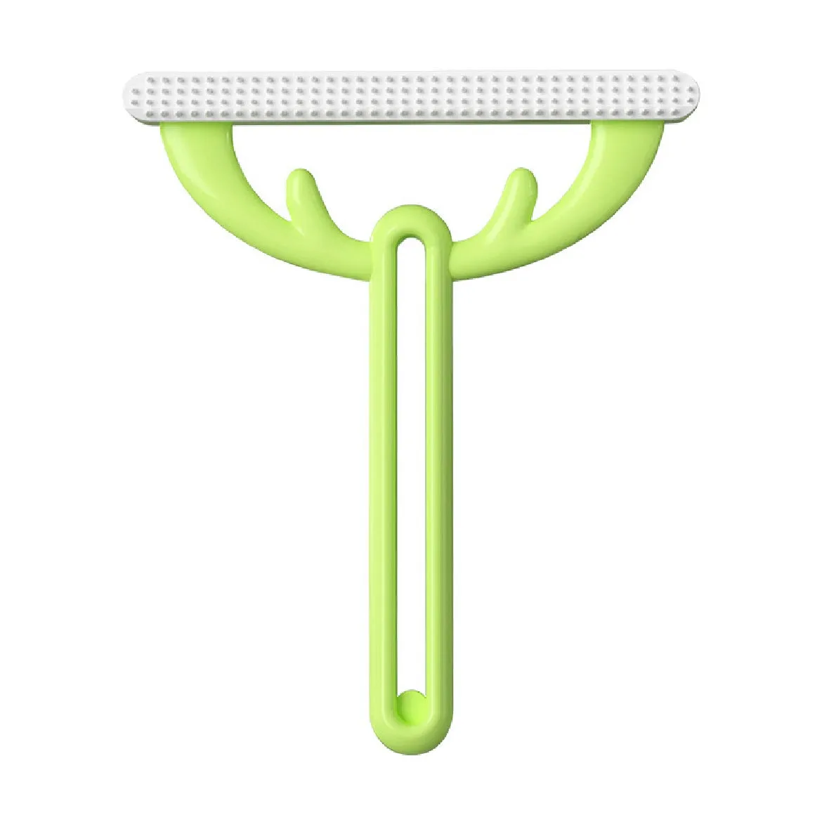 Green Double Sided Pet Hair Remover Scraper Tool