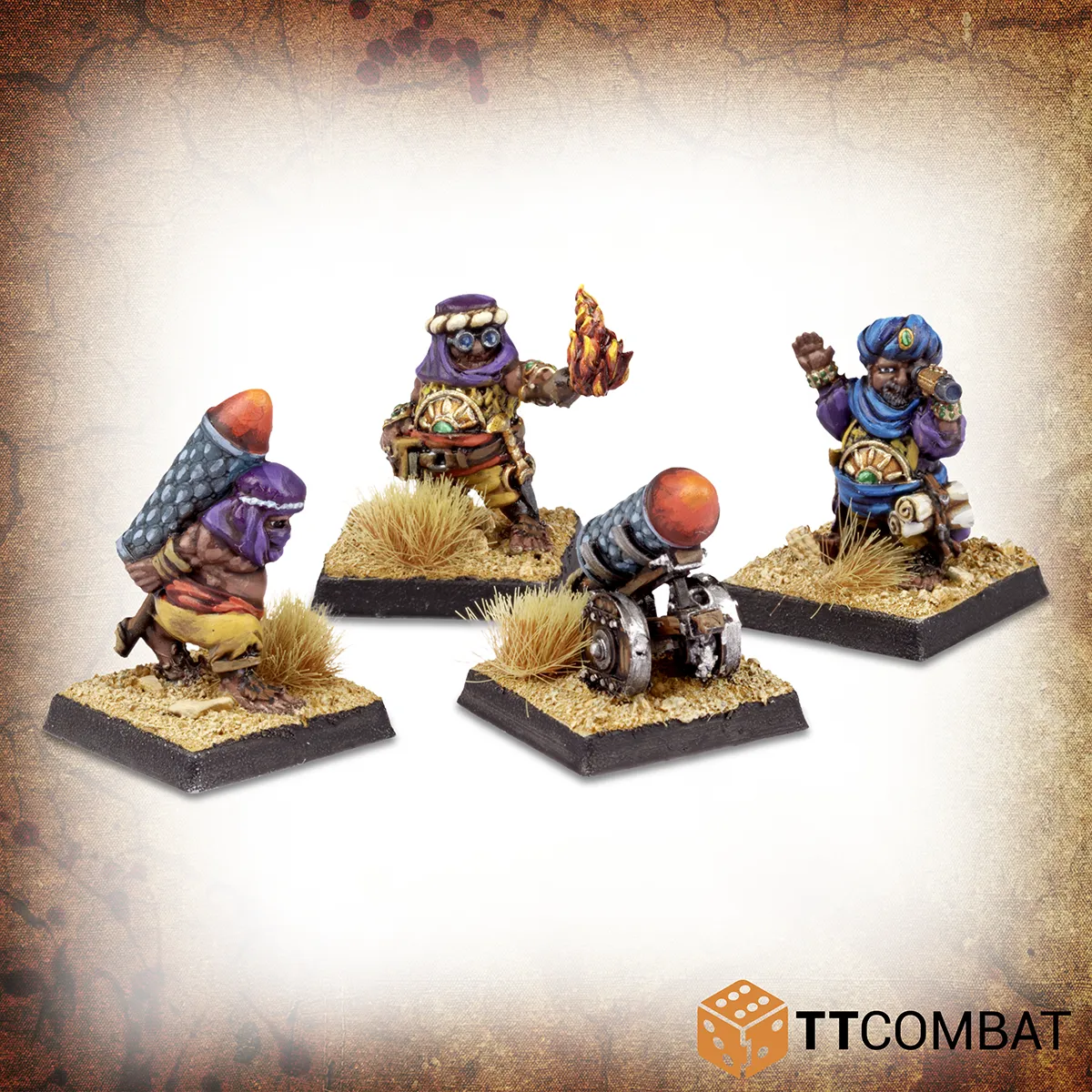 Halfling Sand Raider Rocket Launchers