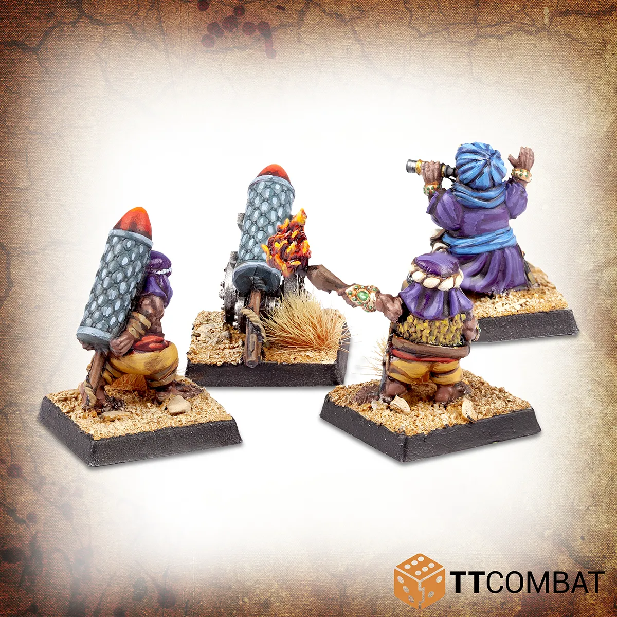 Halfling Sand Raider Rocket Launchers