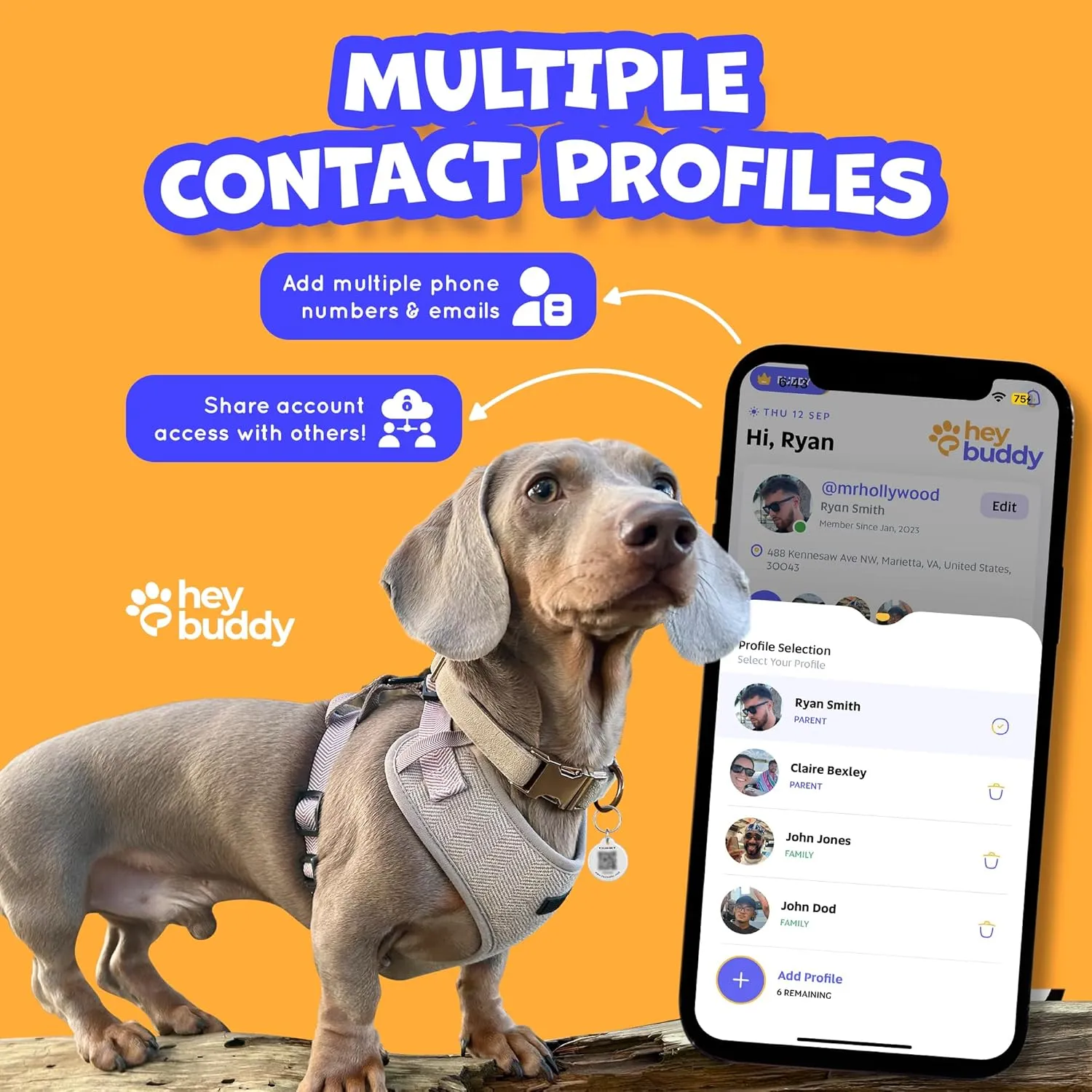HeyBuddy  - , GPS 