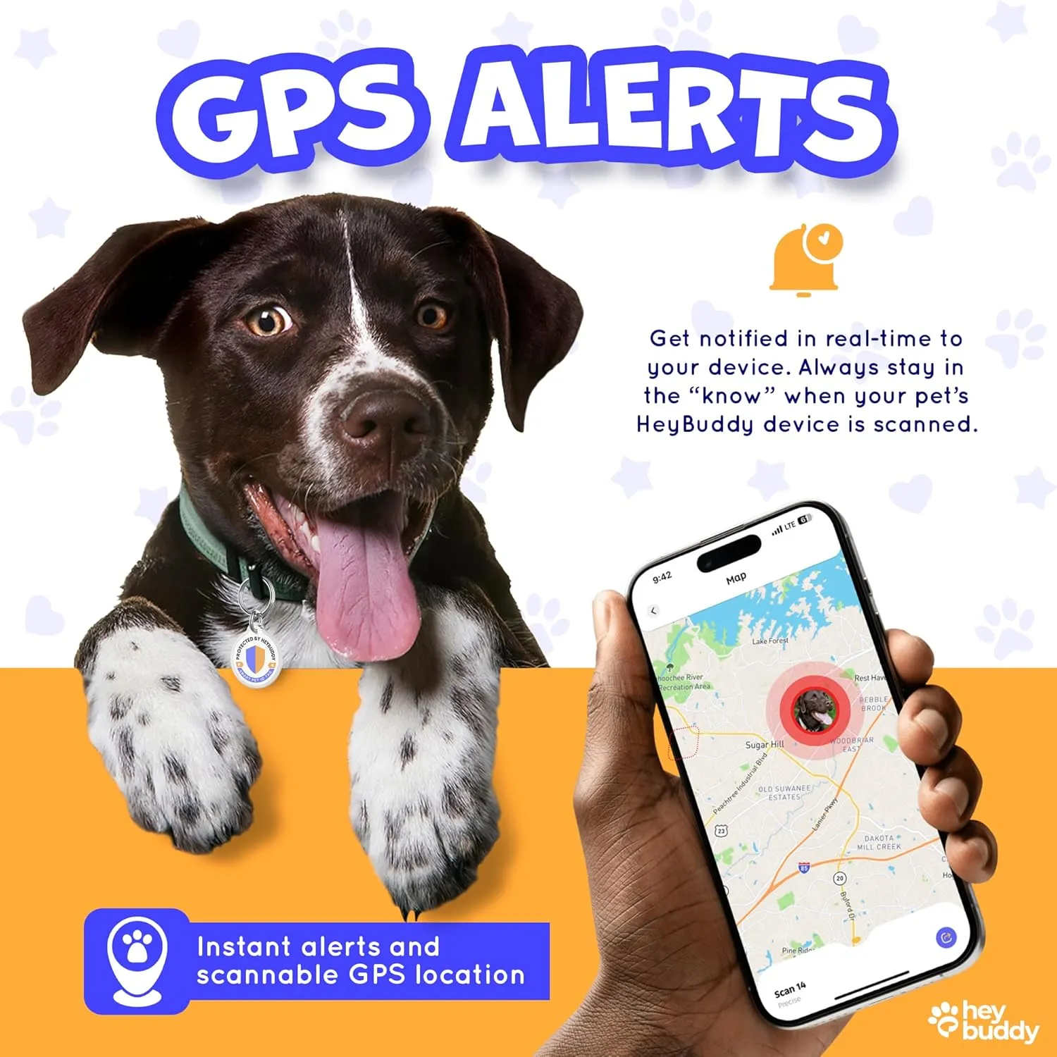 HeyBuddy  - , GPS 