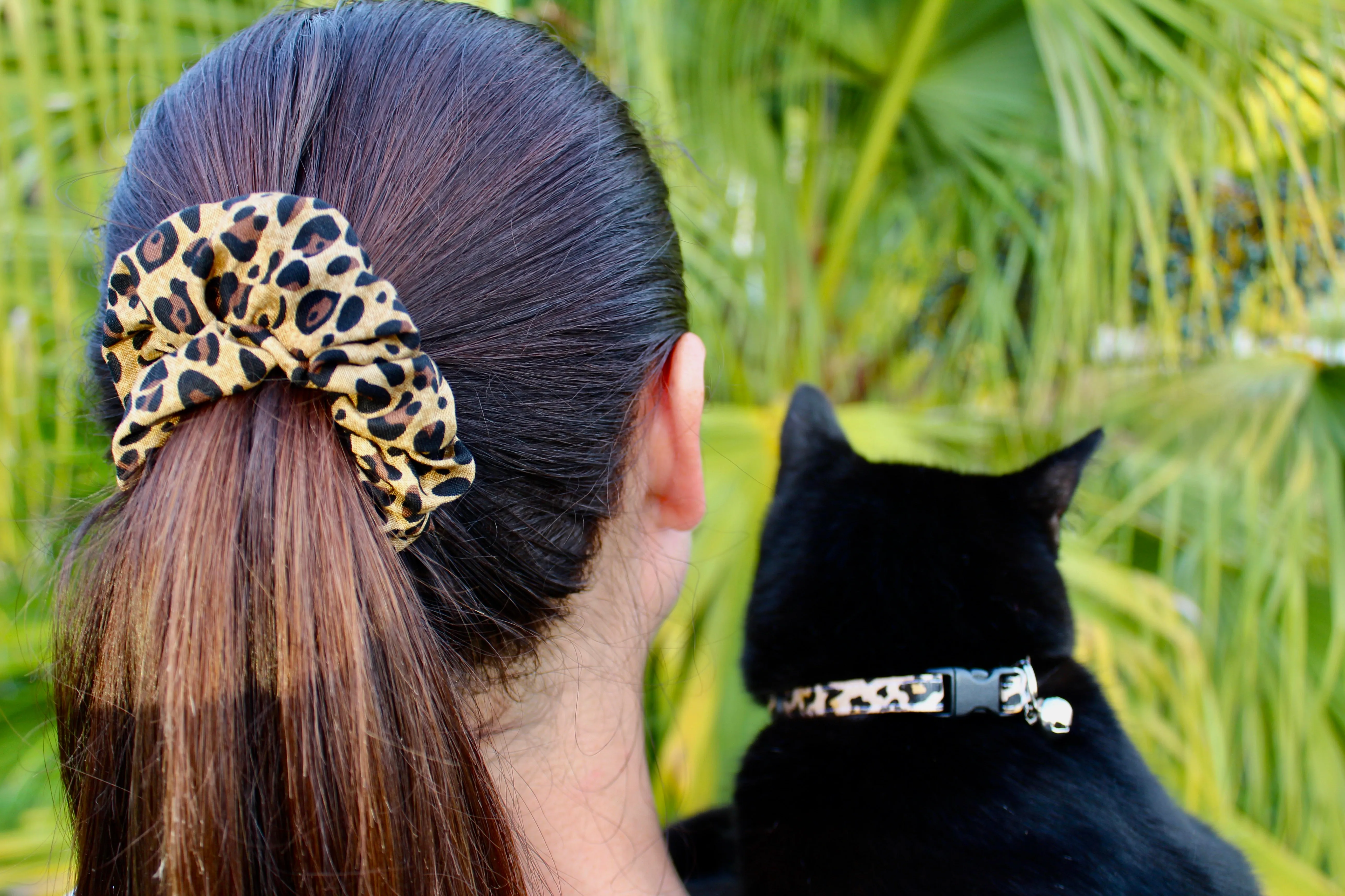 Jaguar Print Cat Collars