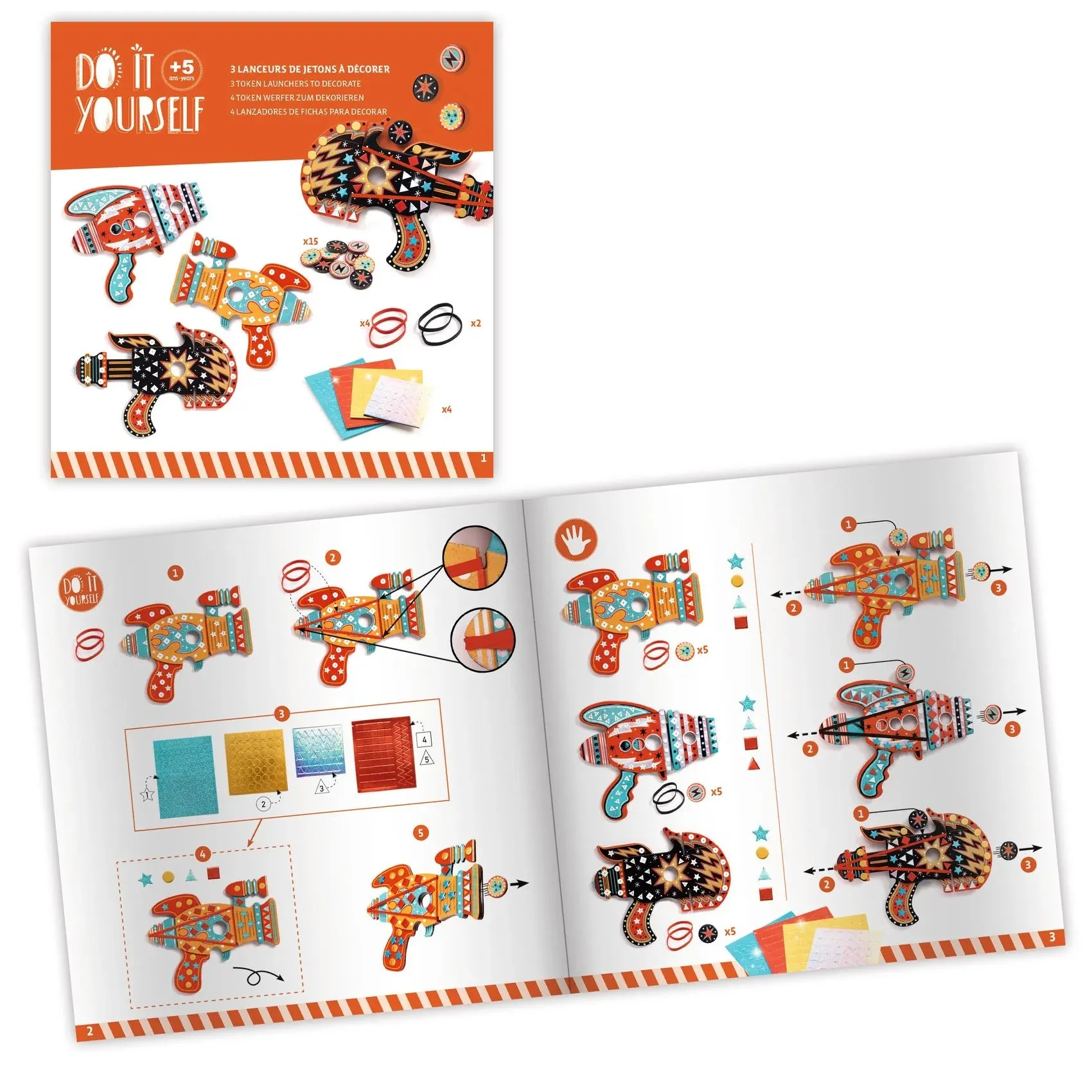 Kosmik Token Launchers DIY Craft Kit