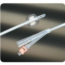 LUBRI-SIL 2-Way 100% Silicone Foley Catheter 16 Fr 5 cc