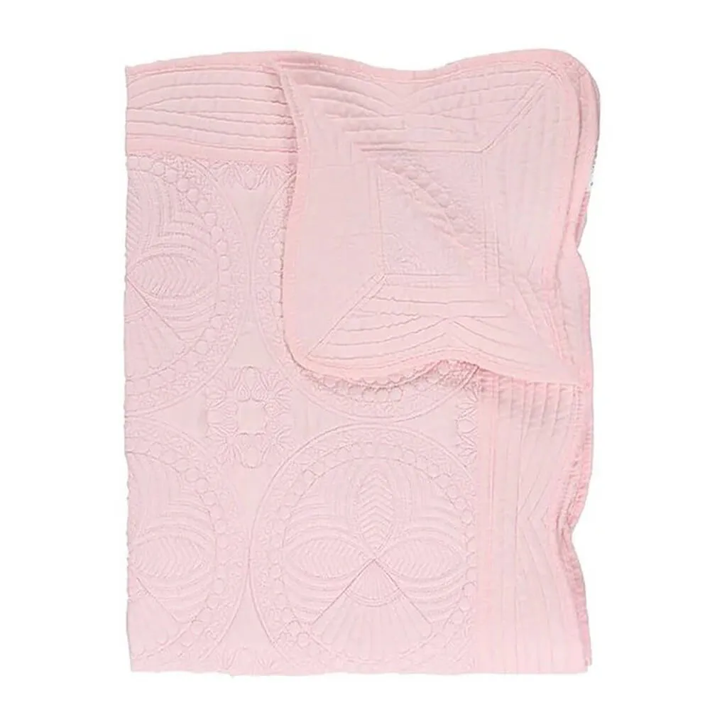 Monogram Quilt - Pink