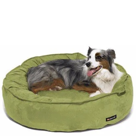 Nest Bed - Small-Stone Suede