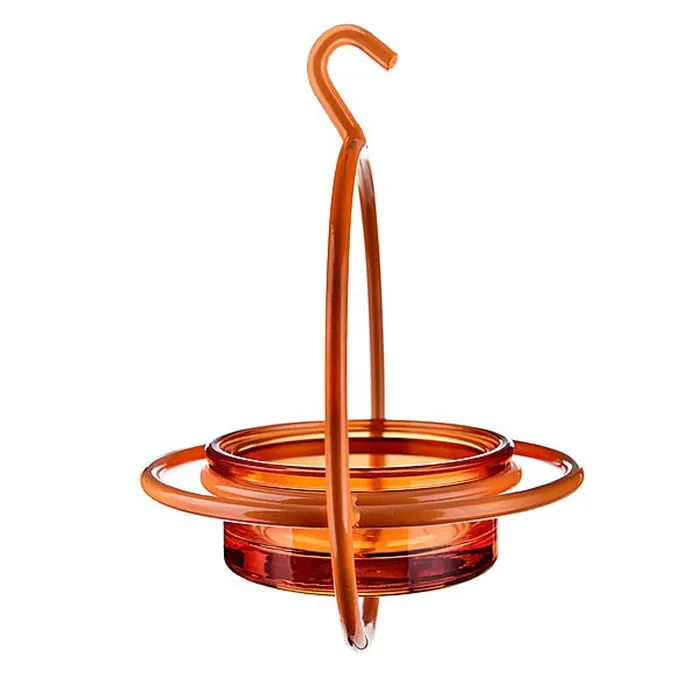 Orange Jelly Spheres, Set of 3