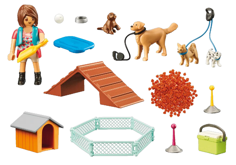 Playmobil 70676 City Life Dog Trainer Gift Set Small