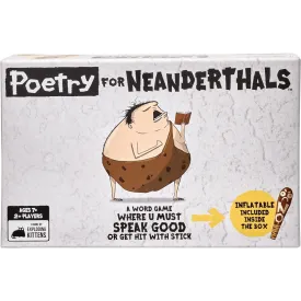 Poetry for Neanderthals
