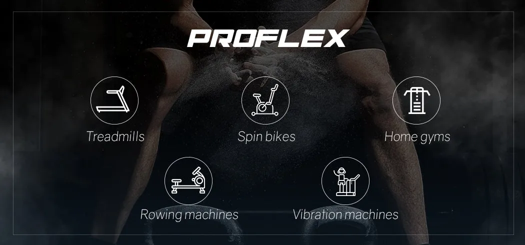 PROFLEX TRX1 Foldable Treadmill (Titanium)