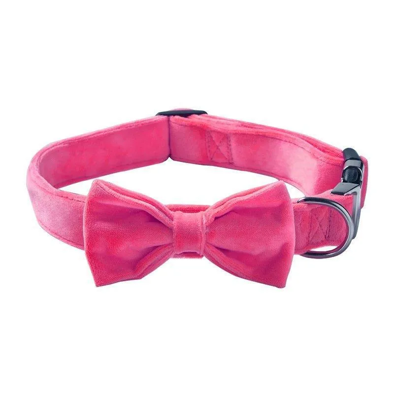 Quick Release Adjustable Custom Cat Collar with Bow Tie