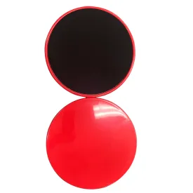 RED FITNESS EXERCISE SLIDING/GLIDING DISCS