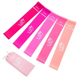 Resistance Exercise Bands, Set of 5