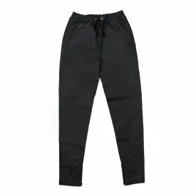 SI Stretch Denim Trackers - Black