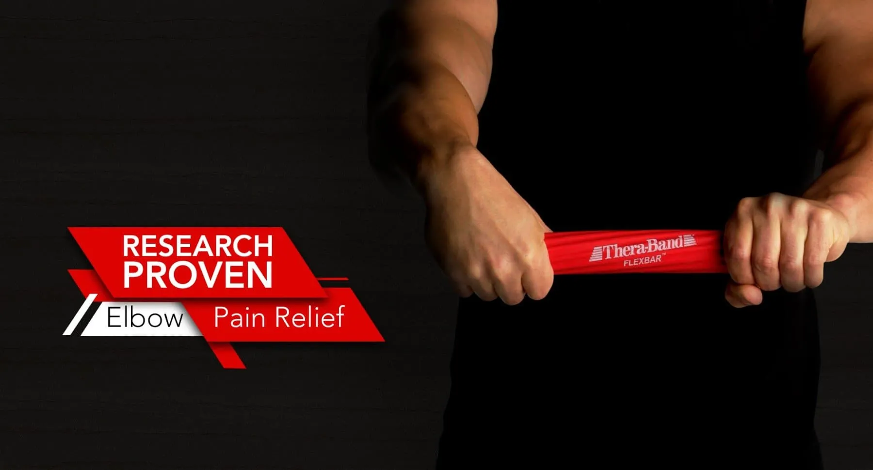 Theraband FlexBar - Blue (Heavy resistance)