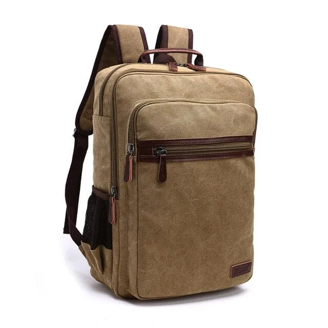 Vintage Canvas Backpack