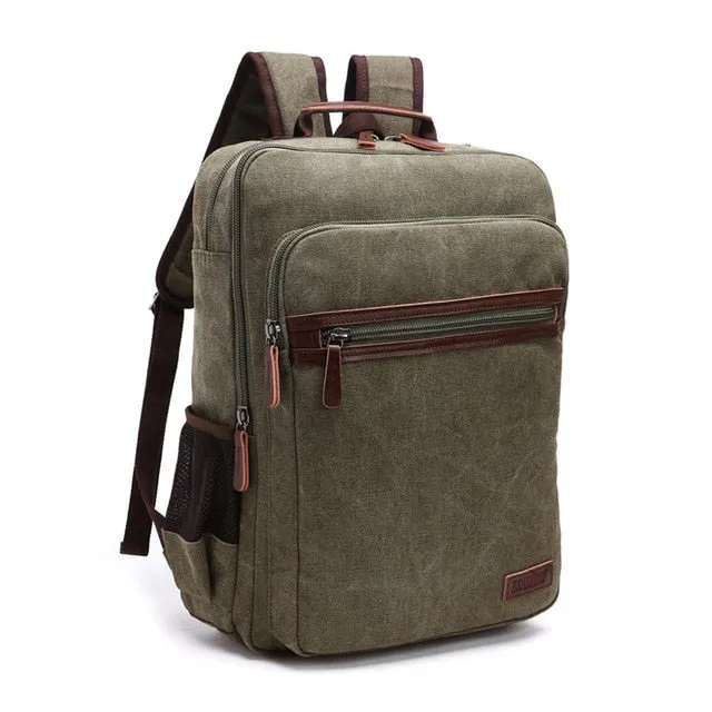 Vintage Canvas Backpack