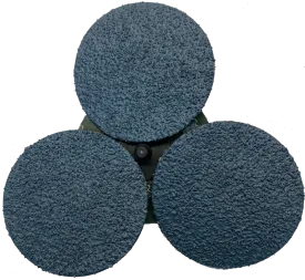 Zirconia Laminated Quick Change R-Discs (Blue) - 2" Type R - 80 Grit